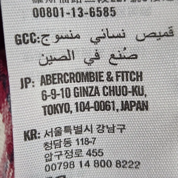 Hollister Red and Blue Plaid Shirt - Picture 6 of 6